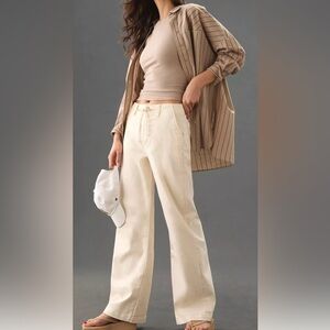 Paige Carly High Rise Wide Legged Pants